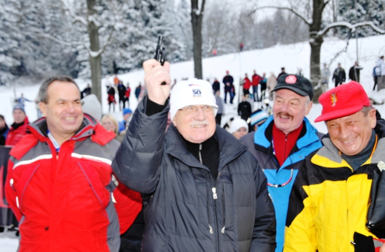 Potřetí vřadě odstartoval J50 prezident Václav Klaus.