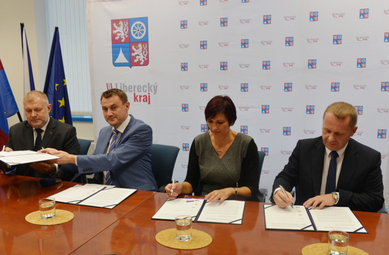 Dohoda o vytvoření koalice v Libereckém kraji je podepsána 