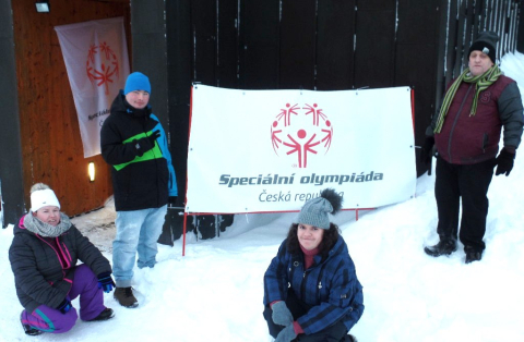 Uživatelé DENNÍHO STACIONÁŘE Česká Lípa opět zabodovali na Zimních hrách Speciálních olympiád