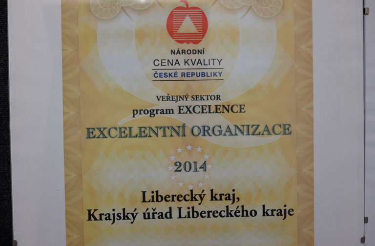 Liberecký krajský úřad byl zařazen do celosvětové databáze EFQM Global Excellence Index (GEI)  